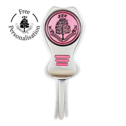 Single Prong Divot Tool - Pink